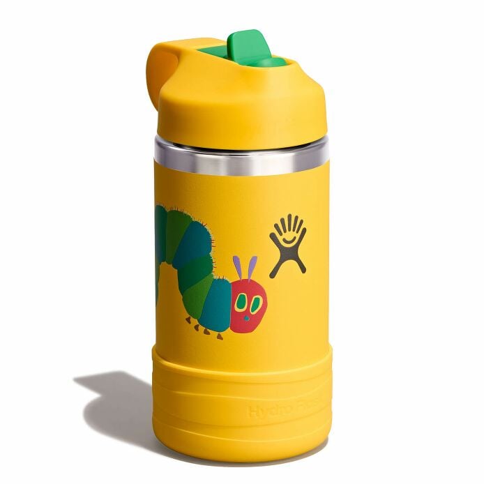 kids-12-oz-bottle-world-of-eric-carletm-x0 le26-w12-1000-kids-12-oz-wide-straw-cap-and-boot-yellow-caterpillar-angled_1.jpg